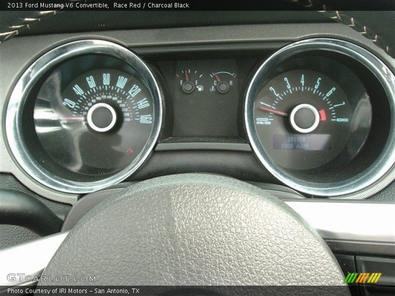 Race Red / Charcoal Black 2013 Ford Mustang V6 Convertible