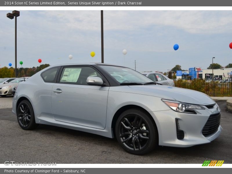Series Unique Silver Ignition / Dark Charcoal 2014 Scion tC Series Limited Edition