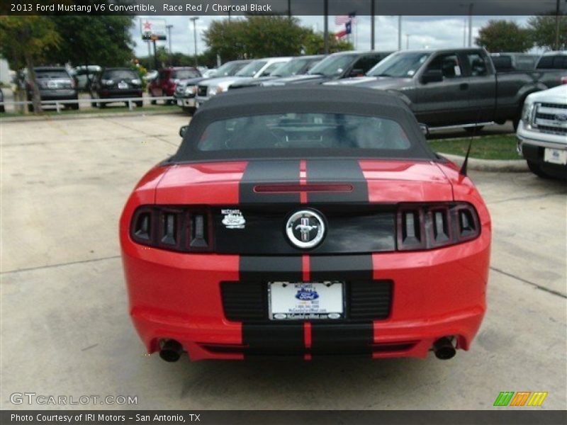Race Red / Charcoal Black 2013 Ford Mustang V6 Convertible