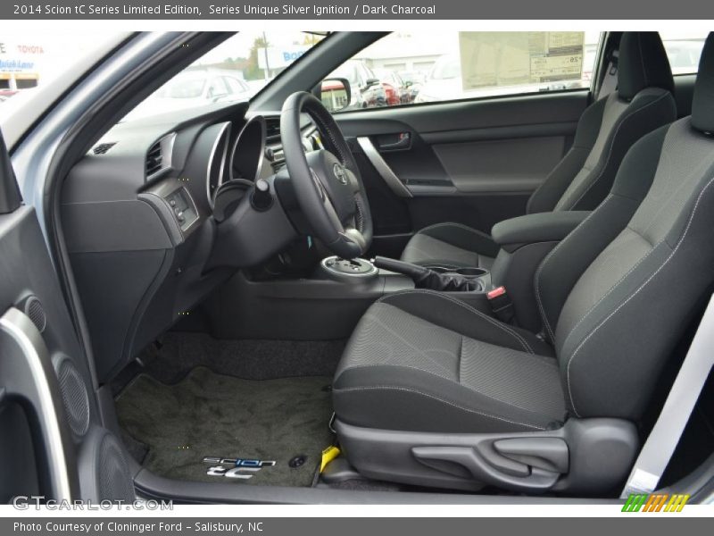 Series Unique Silver Ignition / Dark Charcoal 2014 Scion tC Series Limited Edition