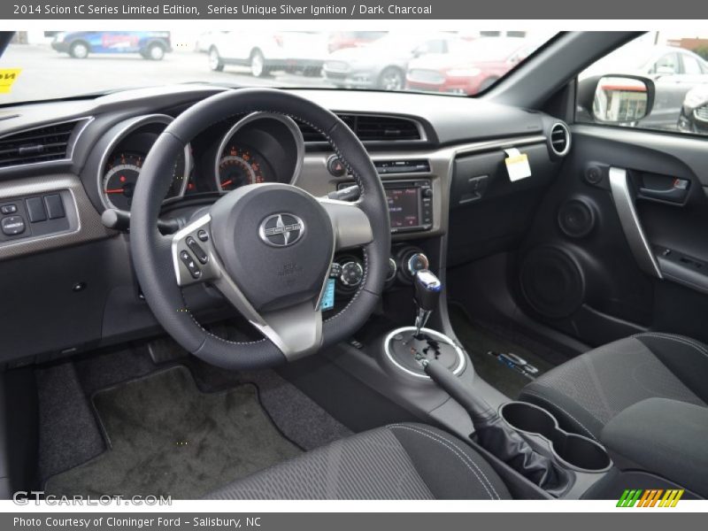Series Unique Silver Ignition / Dark Charcoal 2014 Scion tC Series Limited Edition
