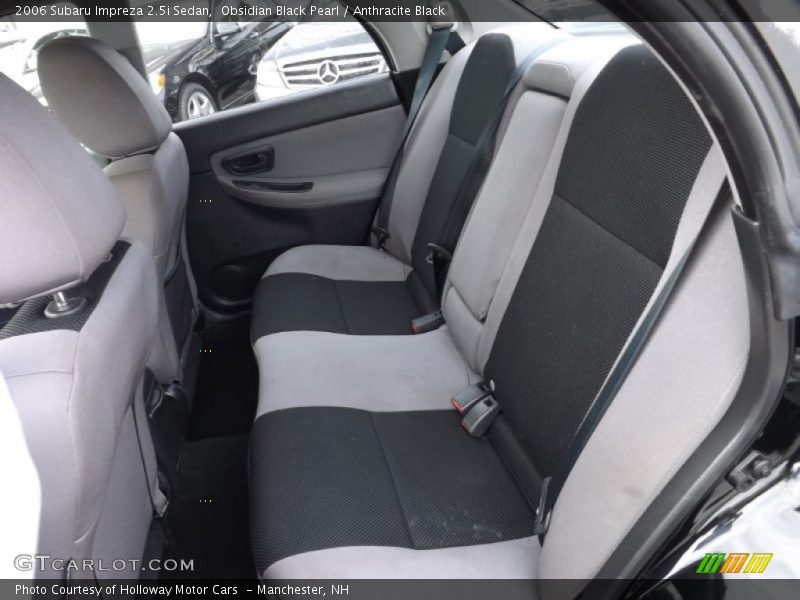 Obsidian Black Pearl / Anthracite Black 2006 Subaru Impreza 2.5i Sedan