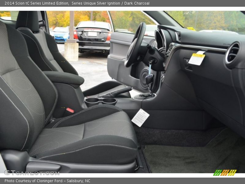 Series Unique Silver Ignition / Dark Charcoal 2014 Scion tC Series Limited Edition