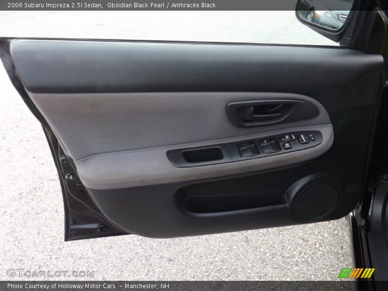 Obsidian Black Pearl / Anthracite Black 2006 Subaru Impreza 2.5i Sedan