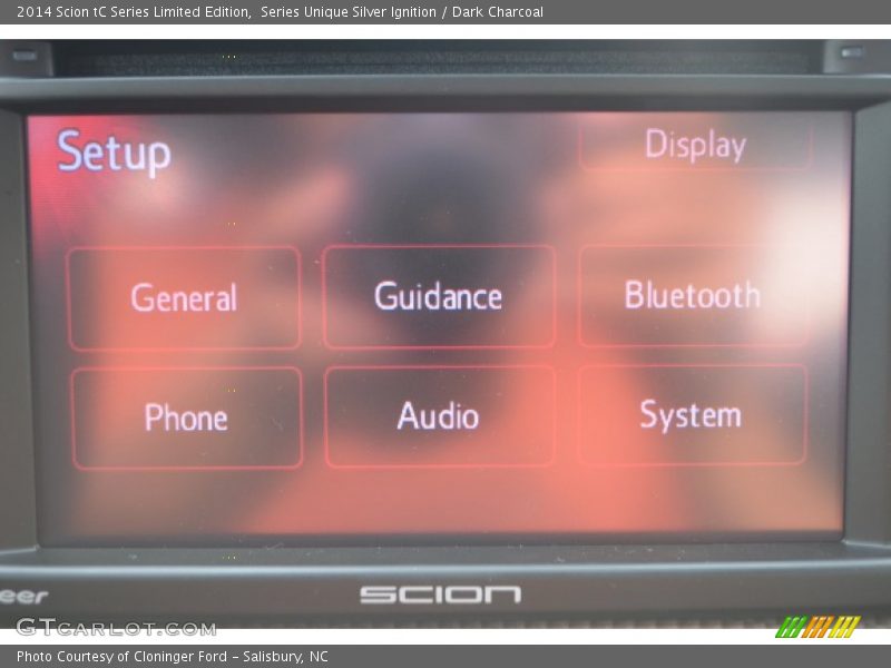 Series Unique Silver Ignition / Dark Charcoal 2014 Scion tC Series Limited Edition