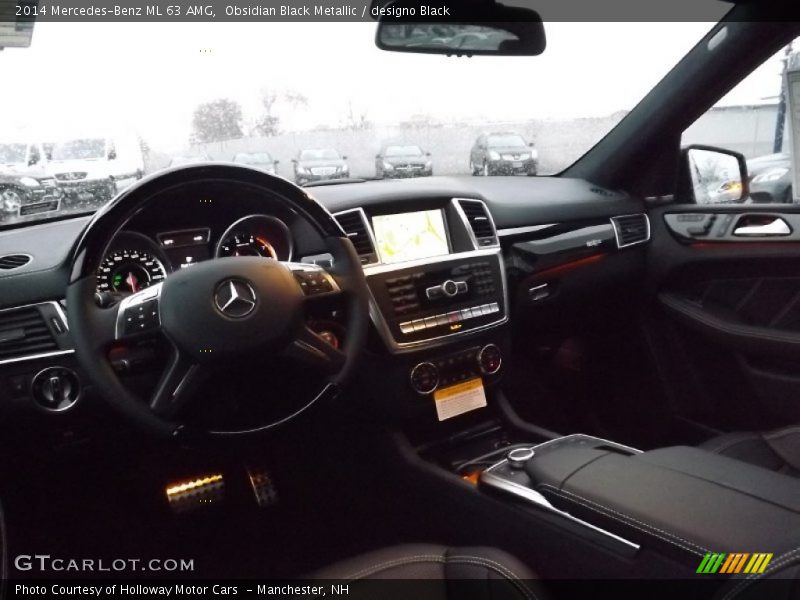 Dashboard of 2014 ML 63 AMG