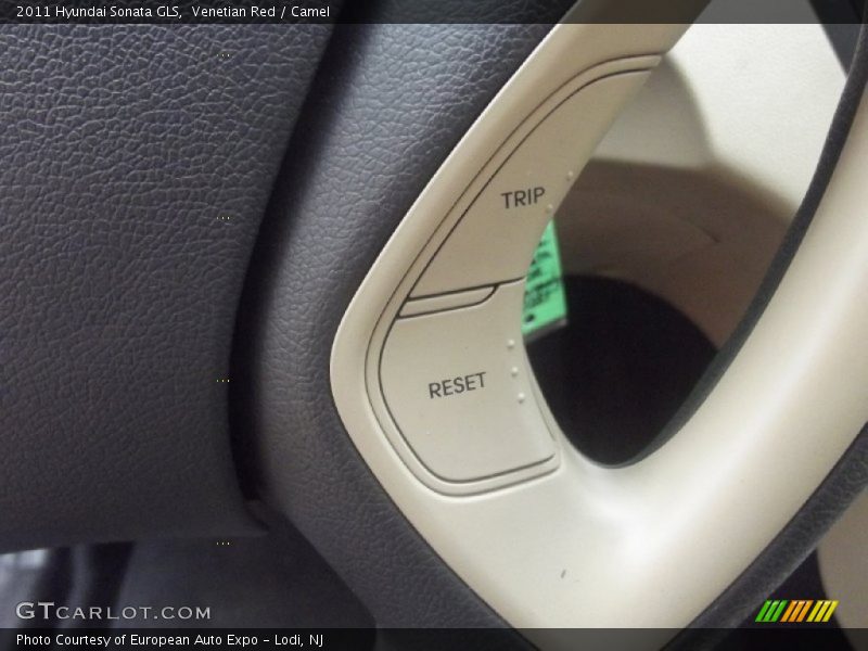 Venetian Red / Camel 2011 Hyundai Sonata GLS