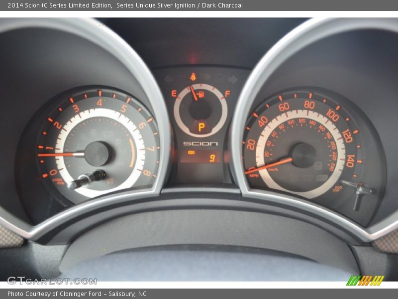 Series Unique Silver Ignition / Dark Charcoal 2014 Scion tC Series Limited Edition