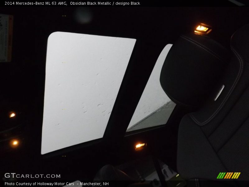 Sunroof of 2014 ML 63 AMG