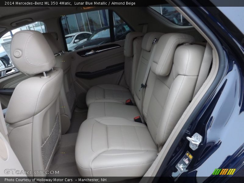 Lunar Blue Metallic / Almond Beige 2014 Mercedes-Benz ML 350 4Matic