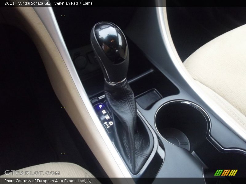 Venetian Red / Camel 2011 Hyundai Sonata GLS