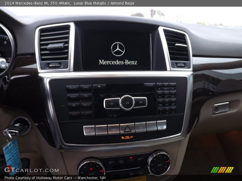 Lunar Blue Metallic / Almond Beige 2014 Mercedes-Benz ML 350 4Matic