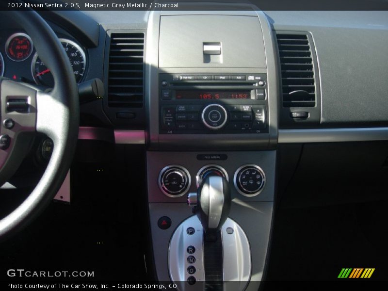 Magnetic Gray Metallic / Charcoal 2012 Nissan Sentra 2.0 S