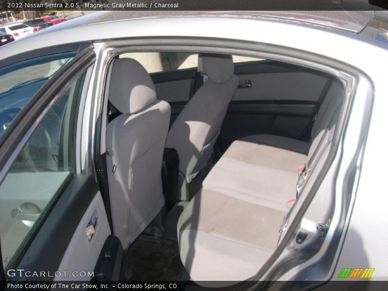 Magnetic Gray Metallic / Charcoal 2012 Nissan Sentra 2.0 S