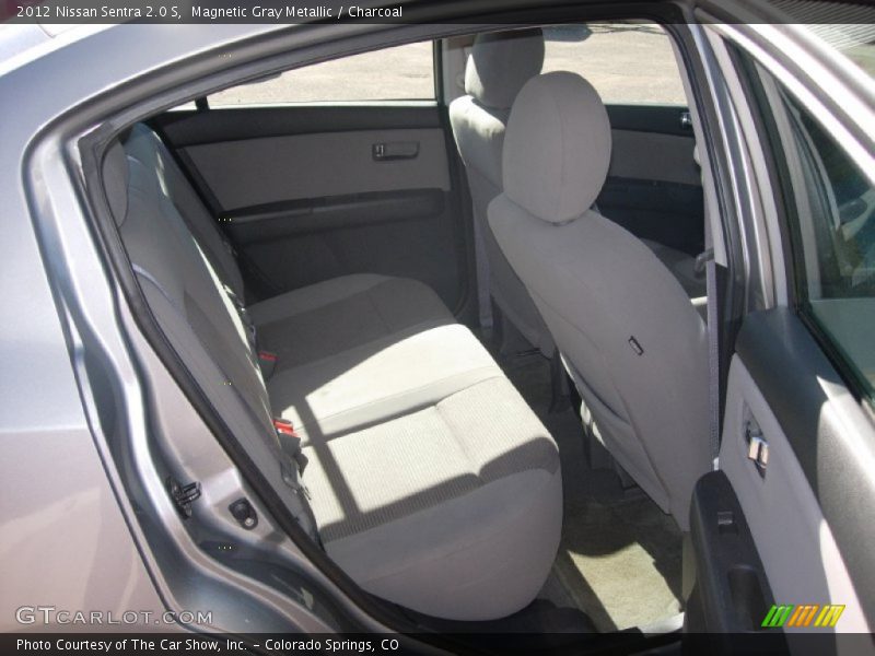 Magnetic Gray Metallic / Charcoal 2012 Nissan Sentra 2.0 S
