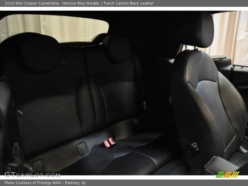 Horizon Blue Metallic / Punch Carbon Black Leather 2010 Mini Cooper Convertible