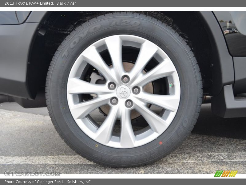 Black / Ash 2013 Toyota RAV4 Limited