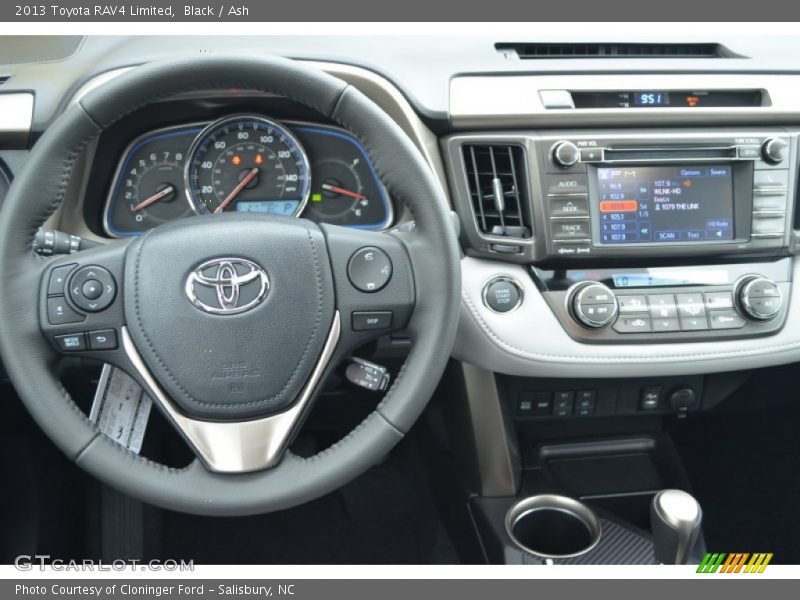 Black / Ash 2013 Toyota RAV4 Limited