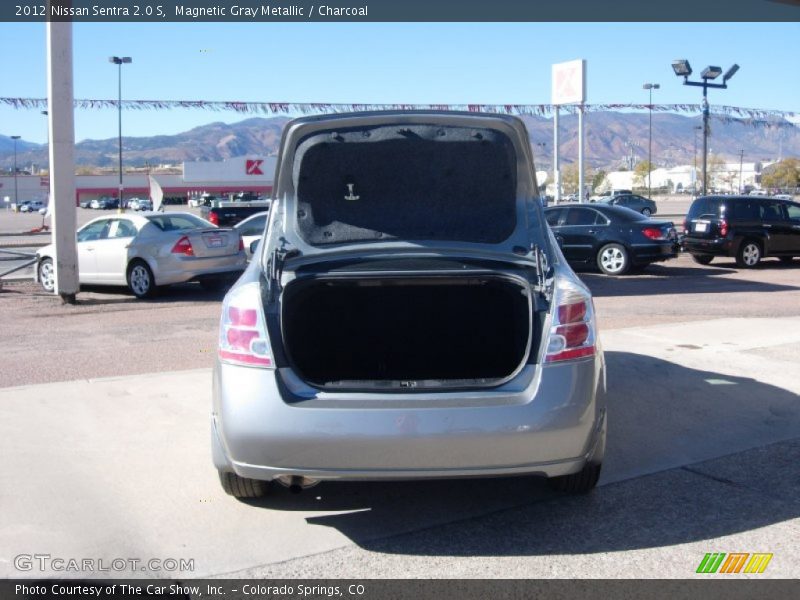 Magnetic Gray Metallic / Charcoal 2012 Nissan Sentra 2.0 S