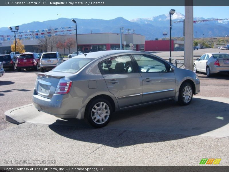 Magnetic Gray Metallic / Charcoal 2012 Nissan Sentra 2.0 S