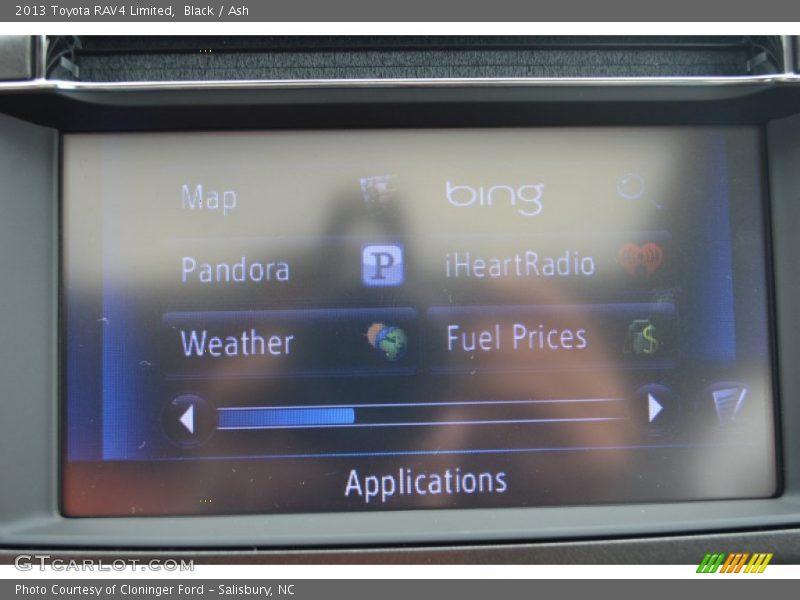 Black / Ash 2013 Toyota RAV4 Limited