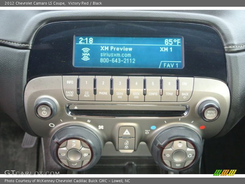 Victory Red / Black 2012 Chevrolet Camaro LS Coupe