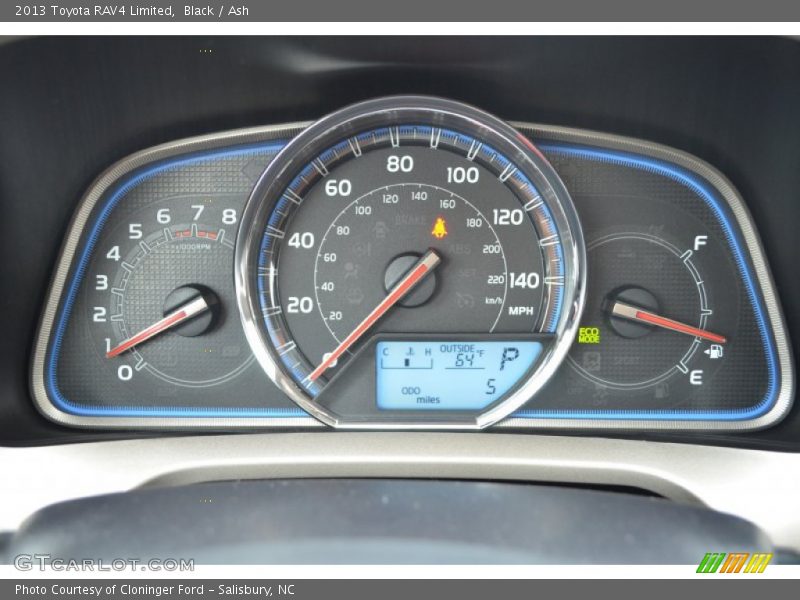 Black / Ash 2013 Toyota RAV4 Limited