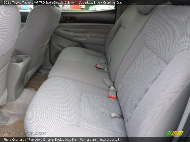 Speedway Blue / Graphite Gray 2011 Toyota Tacoma V6 TRD Sport Double Cab 4x4