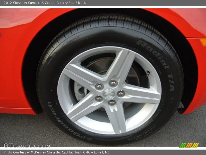 Victory Red / Black 2012 Chevrolet Camaro LS Coupe