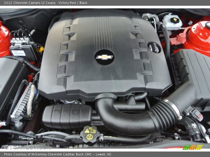 Victory Red / Black 2012 Chevrolet Camaro LS Coupe
