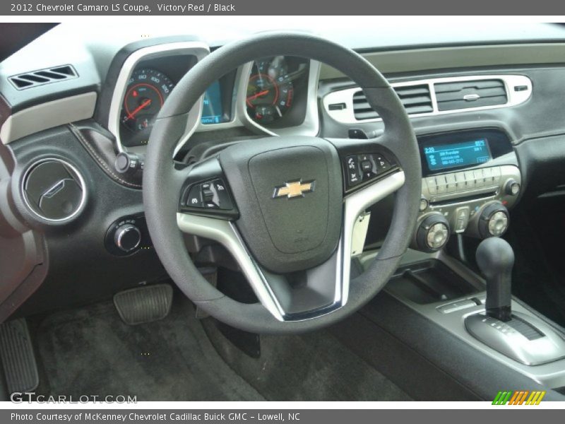 Victory Red / Black 2012 Chevrolet Camaro LS Coupe