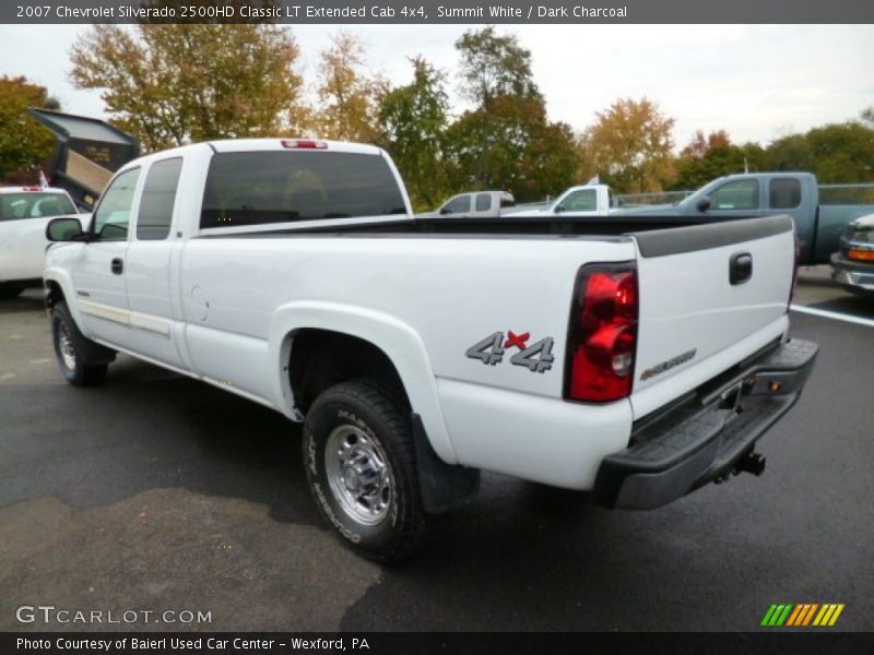 Summit White / Dark Charcoal 2007 Chevrolet Silverado 2500HD Classic LT Extended Cab 4x4