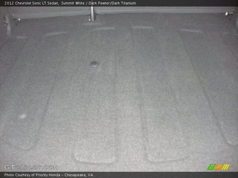 Summit White / Dark Pewter/Dark Titanium 2012 Chevrolet Sonic LT Sedan