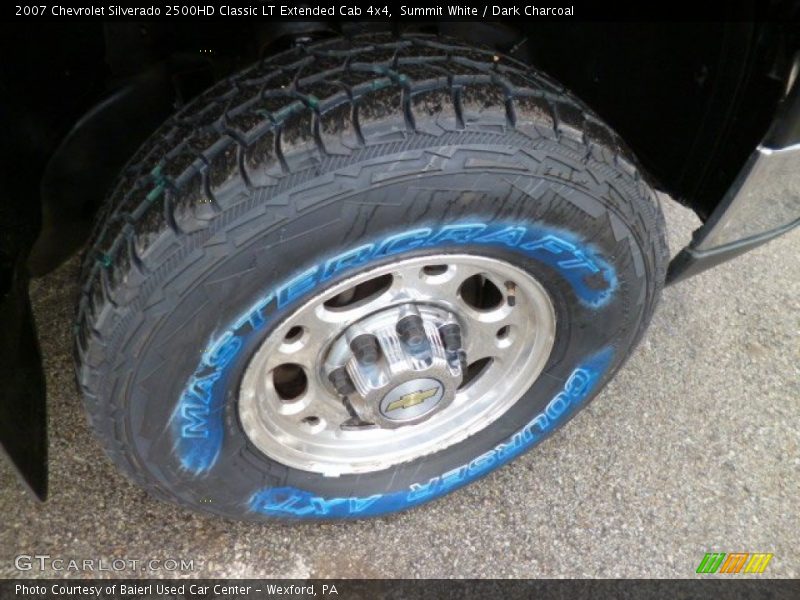 Summit White / Dark Charcoal 2007 Chevrolet Silverado 2500HD Classic LT Extended Cab 4x4