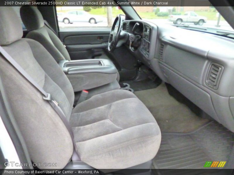 Summit White / Dark Charcoal 2007 Chevrolet Silverado 2500HD Classic LT Extended Cab 4x4