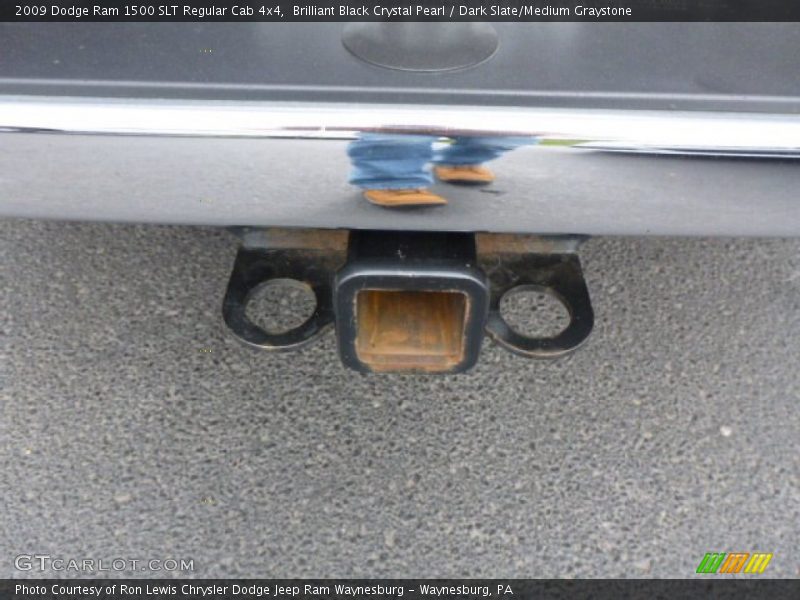 Brilliant Black Crystal Pearl / Dark Slate/Medium Graystone 2009 Dodge Ram 1500 SLT Regular Cab 4x4