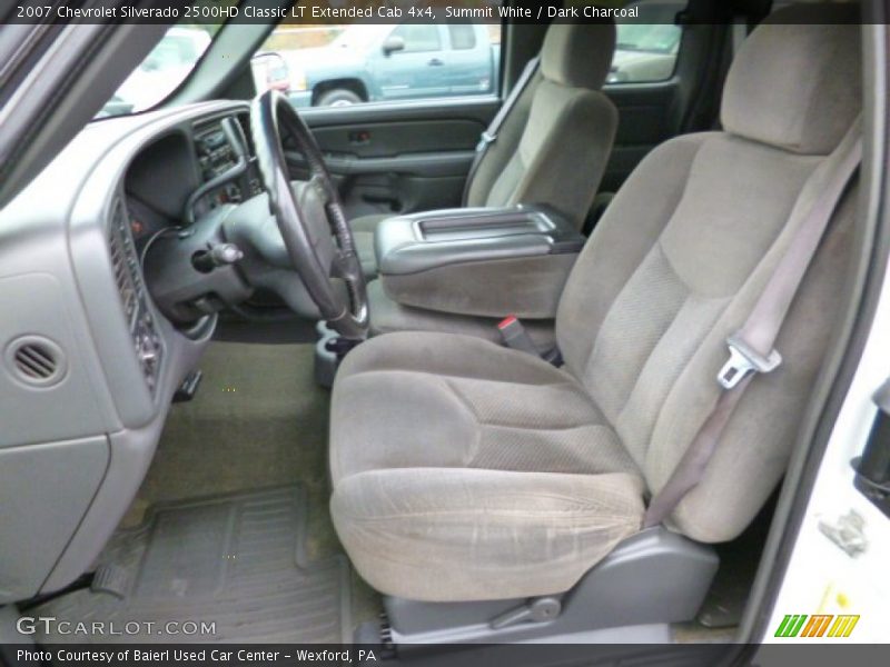 Summit White / Dark Charcoal 2007 Chevrolet Silverado 2500HD Classic LT Extended Cab 4x4