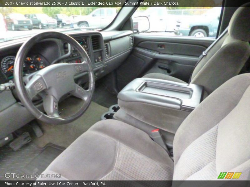 Summit White / Dark Charcoal 2007 Chevrolet Silverado 2500HD Classic LT Extended Cab 4x4