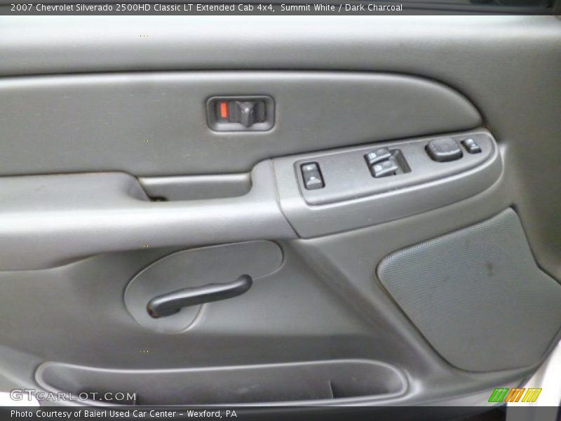 Summit White / Dark Charcoal 2007 Chevrolet Silverado 2500HD Classic LT Extended Cab 4x4