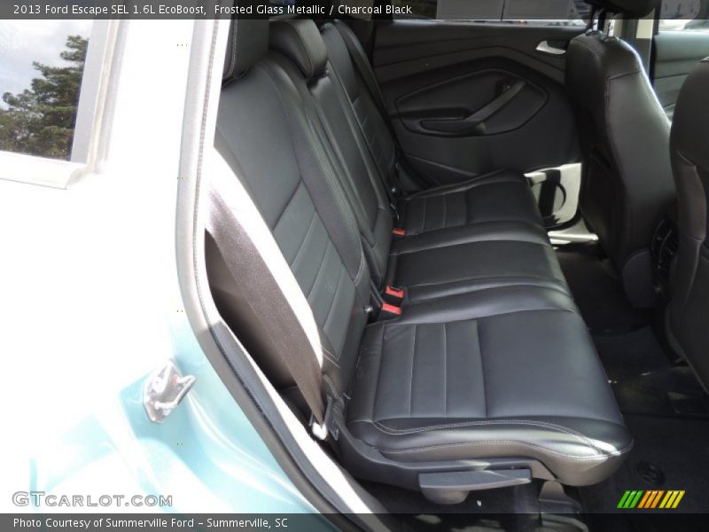 Frosted Glass Metallic / Charcoal Black 2013 Ford Escape SEL 1.6L EcoBoost