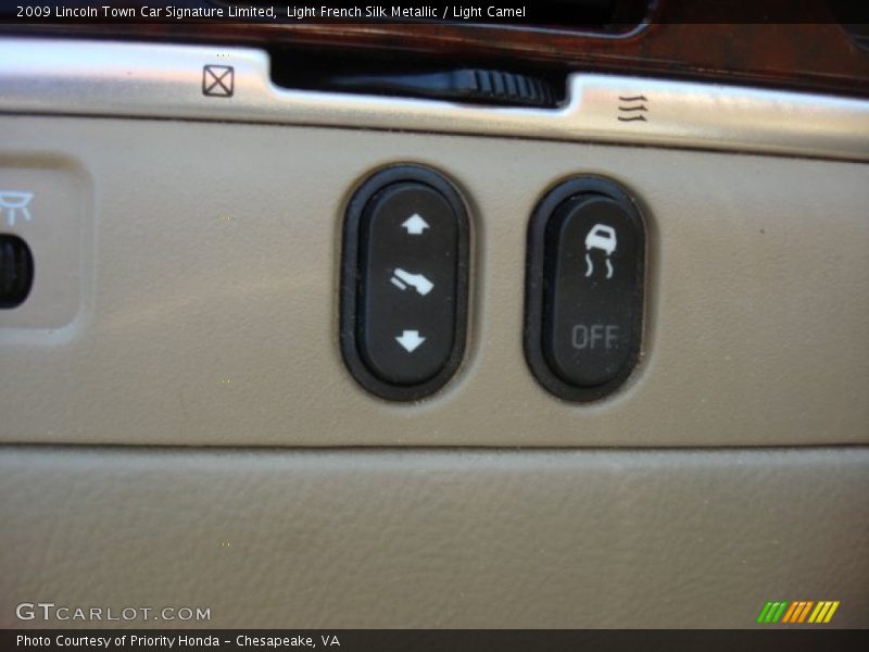 Light French Silk Metallic / Light Camel 2009 Lincoln Town Car Signature Limited