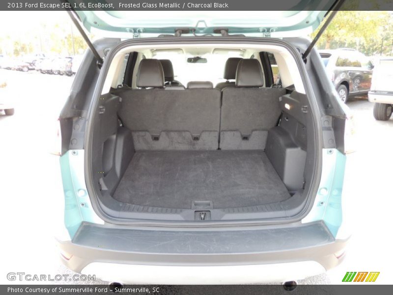 Frosted Glass Metallic / Charcoal Black 2013 Ford Escape SEL 1.6L EcoBoost