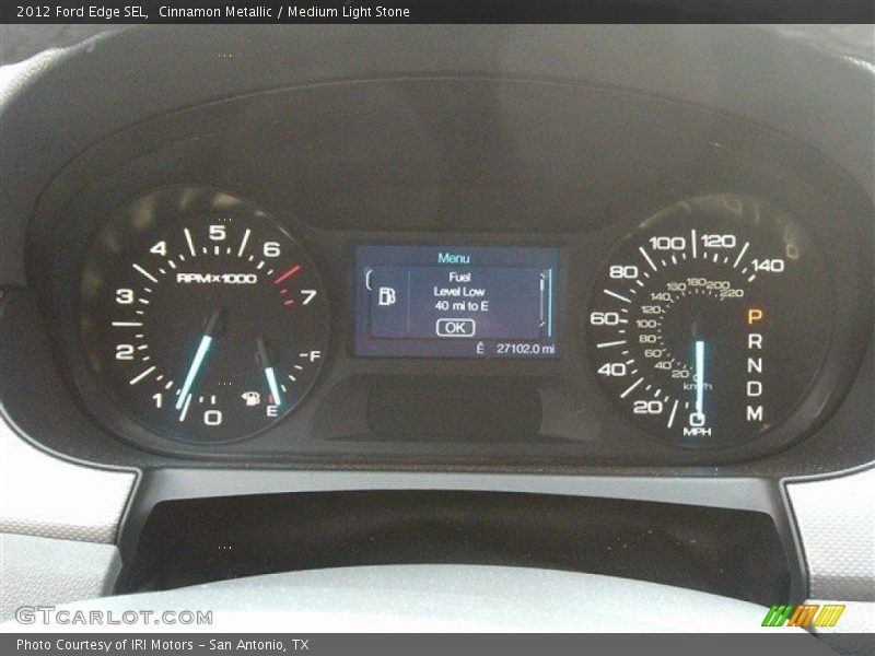 Cinnamon Metallic / Medium Light Stone 2012 Ford Edge SEL