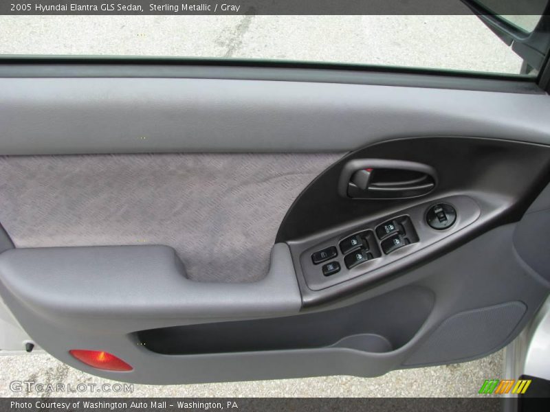 Sterling Metallic / Gray 2005 Hyundai Elantra GLS Sedan