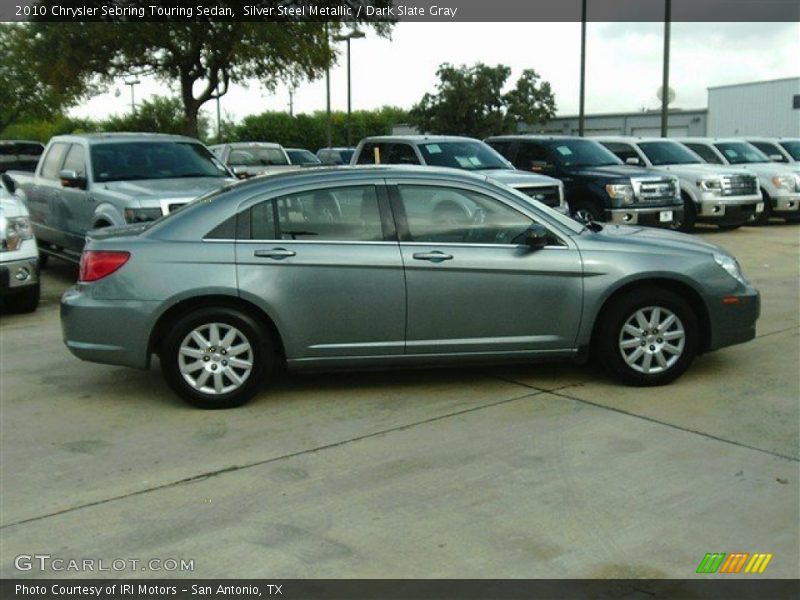Silver Steel Metallic / Dark Slate Gray 2010 Chrysler Sebring Touring Sedan