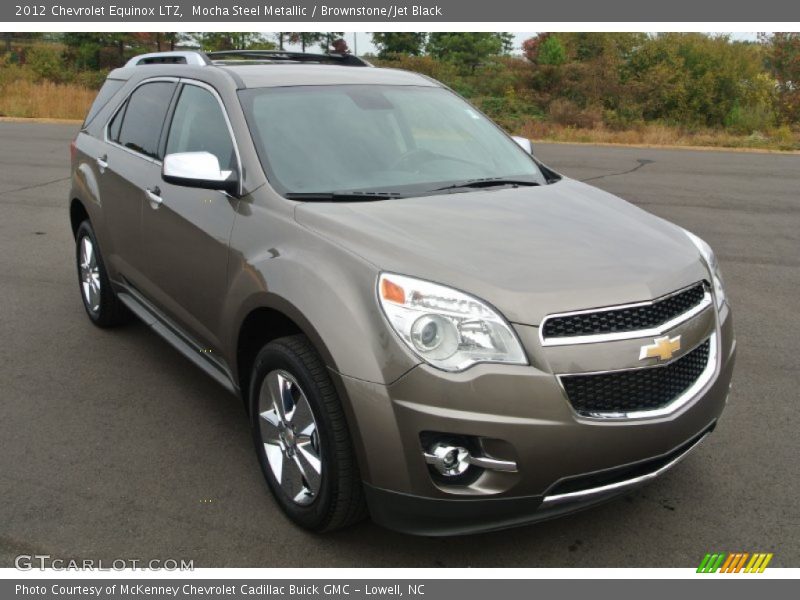 Mocha Steel Metallic / Brownstone/Jet Black 2012 Chevrolet Equinox LTZ