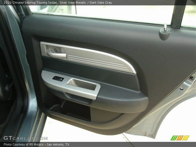 Silver Steel Metallic / Dark Slate Gray 2010 Chrysler Sebring Touring Sedan
