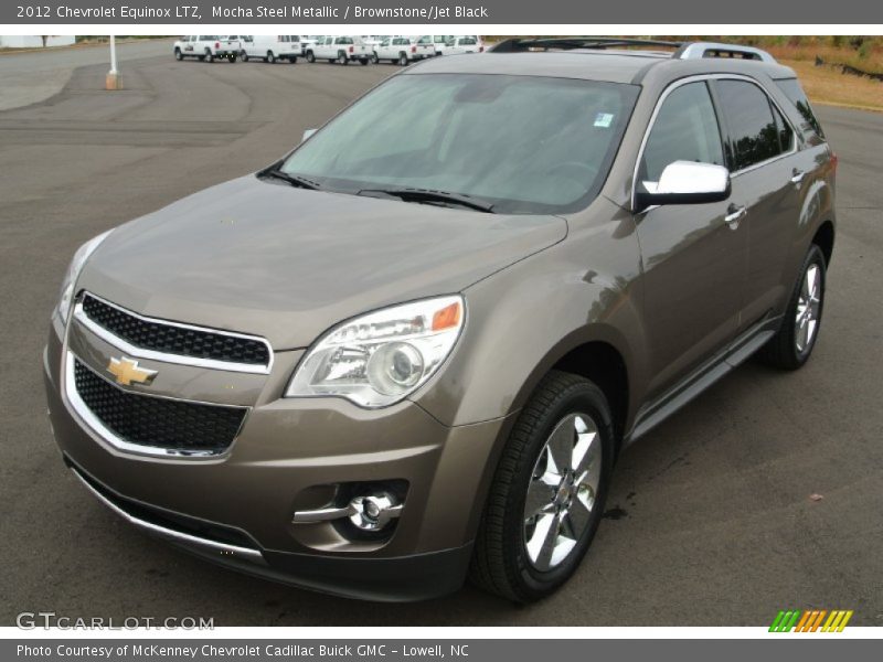 Mocha Steel Metallic / Brownstone/Jet Black 2012 Chevrolet Equinox LTZ