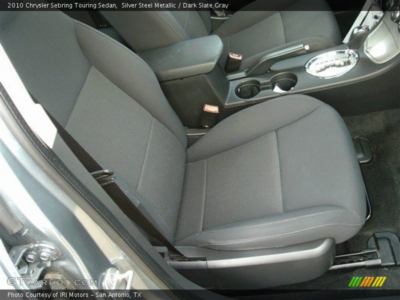 Silver Steel Metallic / Dark Slate Gray 2010 Chrysler Sebring Touring Sedan