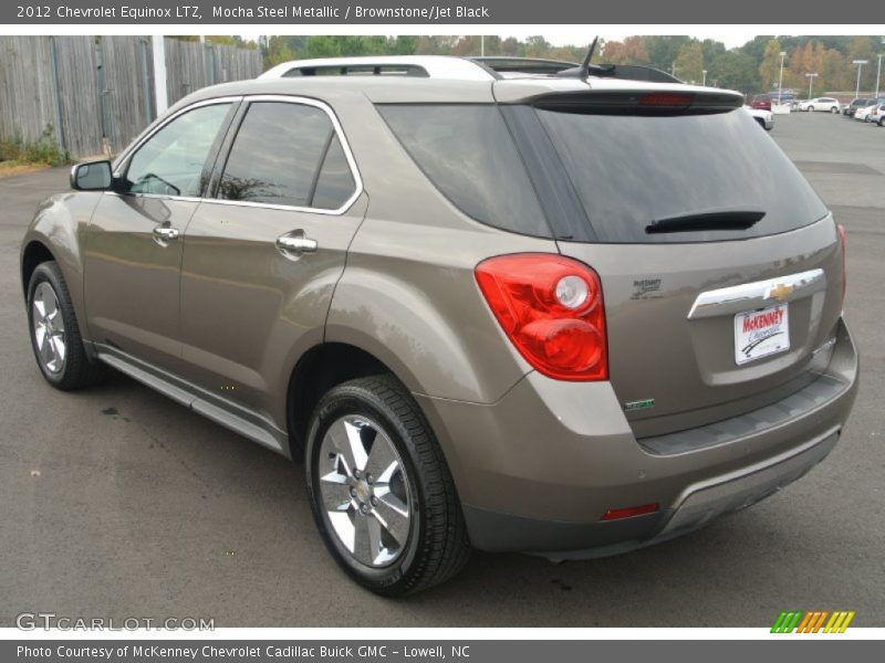 Mocha Steel Metallic / Brownstone/Jet Black 2012 Chevrolet Equinox LTZ